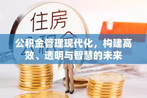 临渭公积金管理现代化，构建高效、透明与智慧的未来