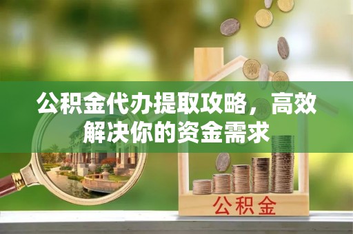 临渭公积金代办提取攻略，高效解决你的资金需求